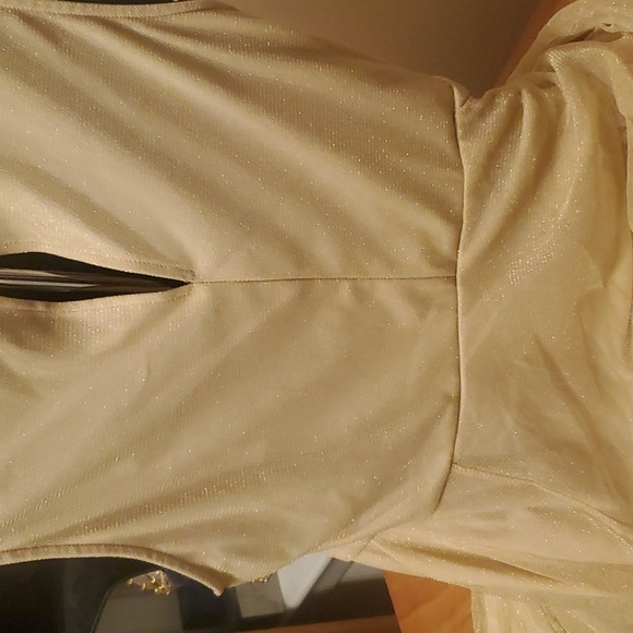 Torrid Dress (Gold, sz 1) - Picture 6 of 9